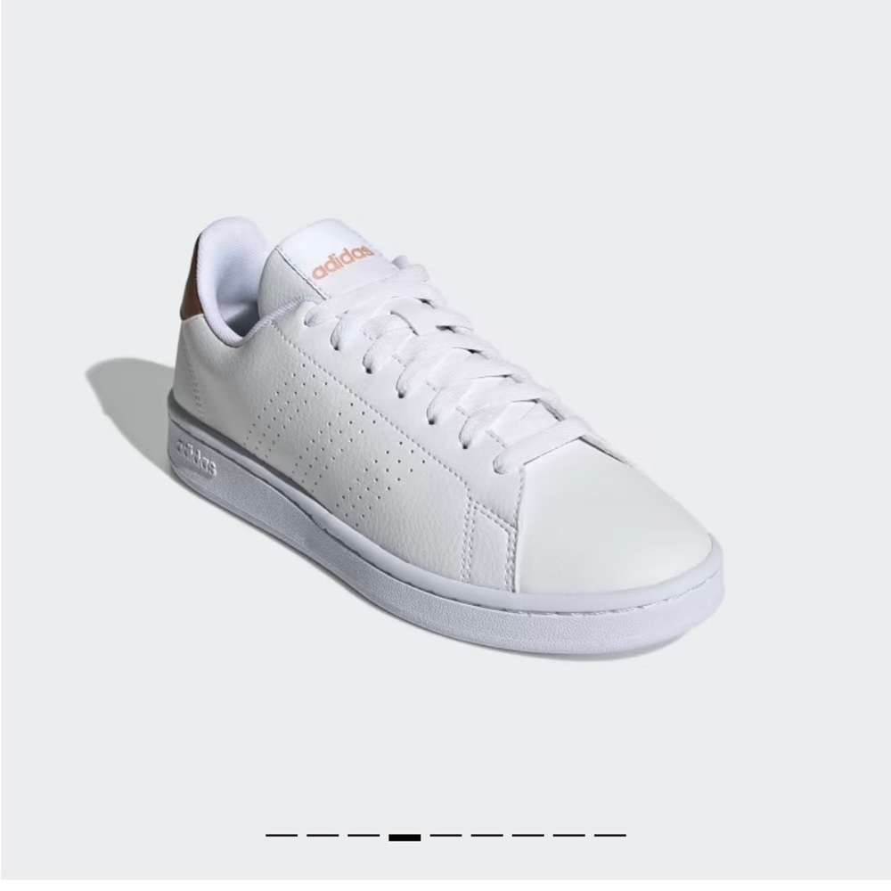 Adidas Advantage White Sneakers size 9.5